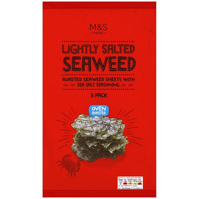 M&S Lightly Salted Seaweed Multi Pack GOODS M&S   