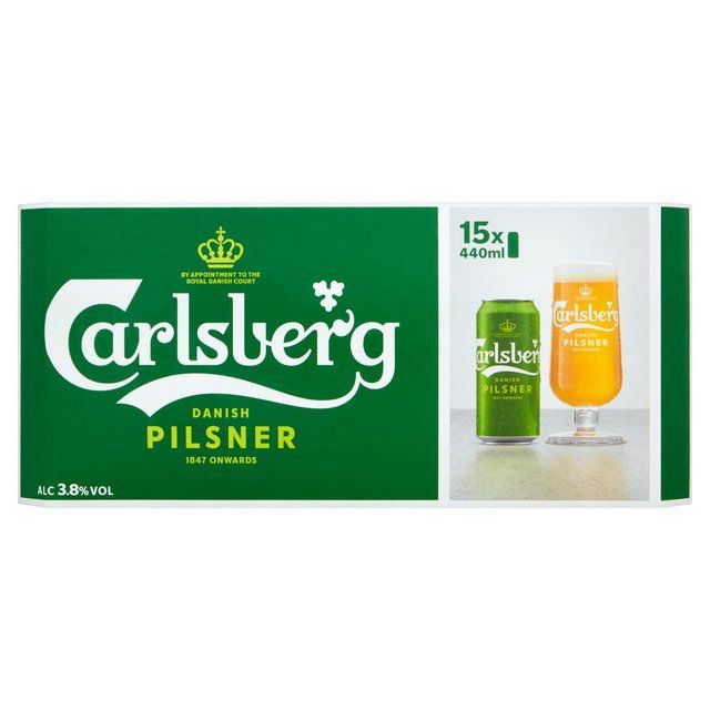 Carlsberg Lager Beer Cans