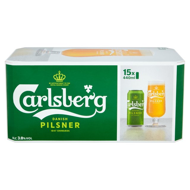 Carlsberg Lager Beer Cans Beer & Cider M&S   
