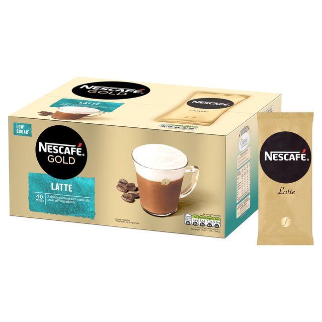 Nescafe Gold Latte Sachets Tea M&S   