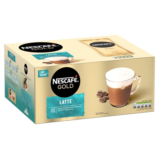 Nescafe Gold Latte Sachets Tea M&S   