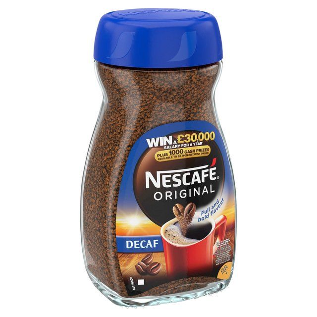 Nescafe Classic Decaf Jar Tea M&S   