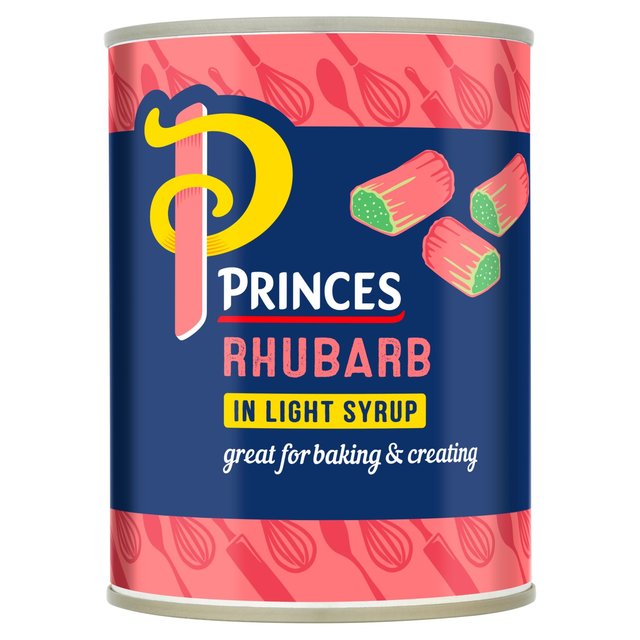 Princes Rhubarb in Light Syrup GOODS ASDA Default Title  