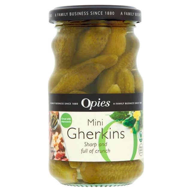 Opies Cocktail Gherkins Food Cupboard M&S Default Title  