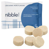 Nibble Simply Fantastically Fudgy Lemon Shortbread Low Carb Biscuit Bites Keto M&S Title  