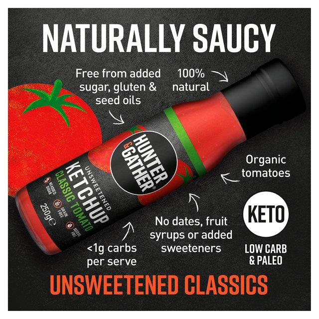 Hunter & Gather Unsweetened Tomato Ketchup