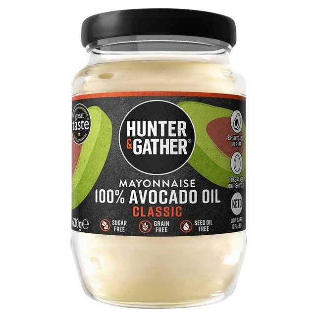 Hunter & Gather Avocado Oil Mayonnaise Classic Large Table sauces, dressings & condiments M&S Default Title  