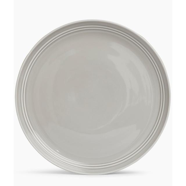 M&S 12 Piece Grey Marlowe Dinner Set, Light Grey