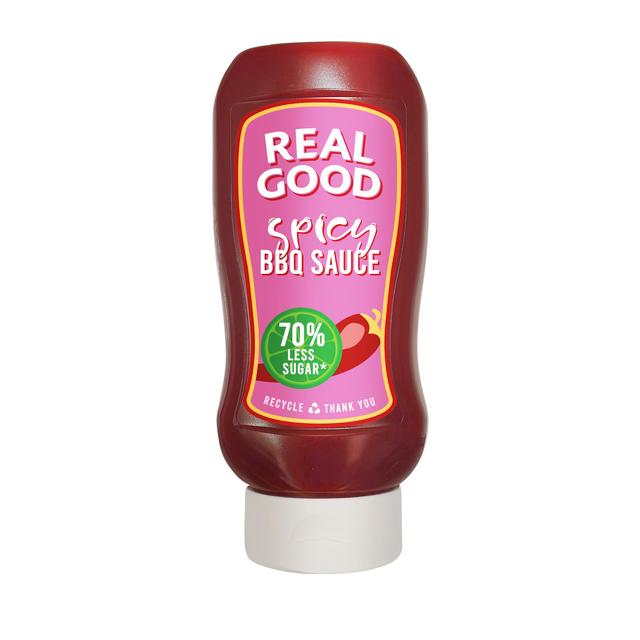 Real Good Spicy BBQ Sauce, Recyclable 485g