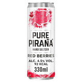 Pure Pirana Red Berries Hard Seltzer Can Wine & Champagne M&S Default Title  