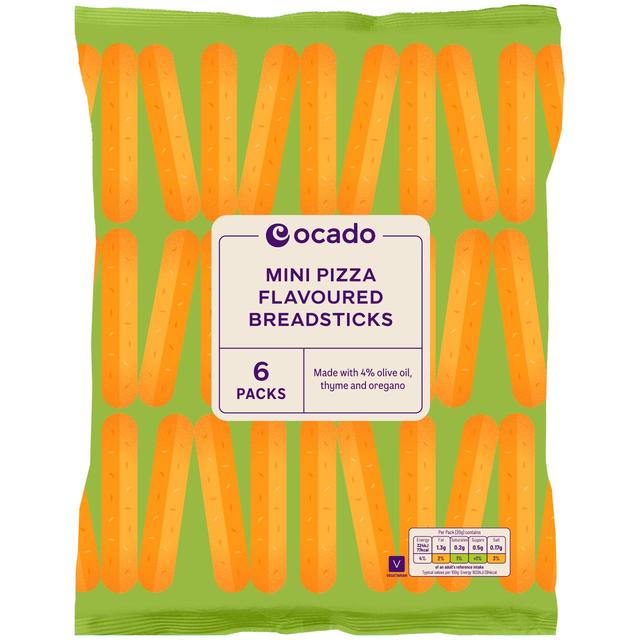 Ocado Mini Pizza Flavoured Breadsticks Food Cupboard M&S   