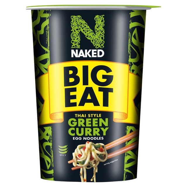 Naked Big Eat Thai Green Curry Rice, Pasta & Noodles M&S   