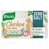 Knorr 8 Chicken Zero Salt Stock Cubes Food Cupboard M&S   