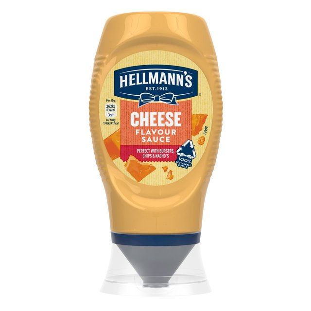 Hellmann's Cheese Squeezy Sauce 250ml Table sauces, dressings & condiments M&S   