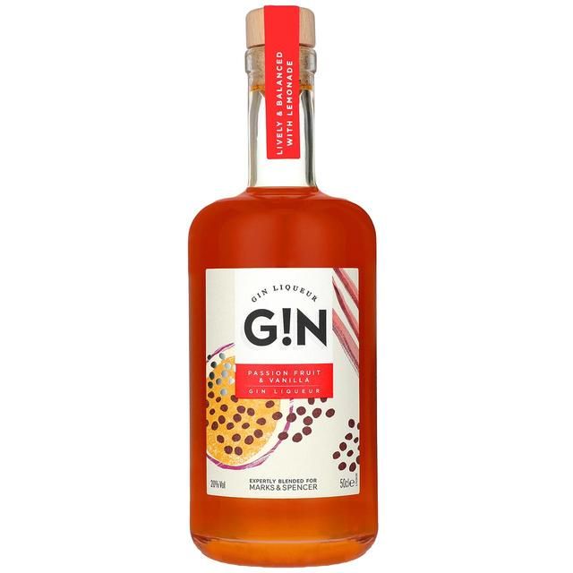 M&S Passion Fruit & Vanilla Gin Liqueur FOOD CUPBOARD M&S Default Title  