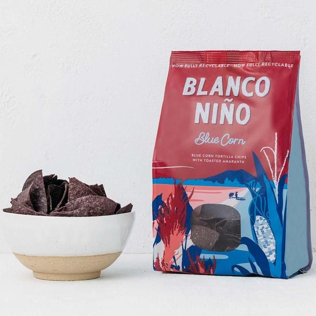 Blanco Nino Ancient Grain Blue Corn Tortilla Chips