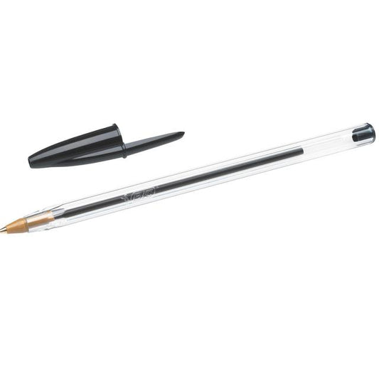 BIC Cristal Original Ballpoint Pens Assorted Pouch of 10 Desk Storage & Filing M&S   