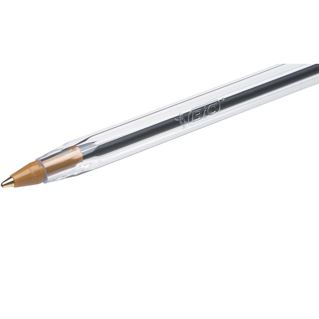 BIC Cristal Original Ballpoint Pens Assorted Pouch of 10 Desk Storage & Filing M&S   