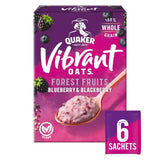 Quaker Vibrant Oats Forest Fruits Porridge Sachets Cereals M&S   