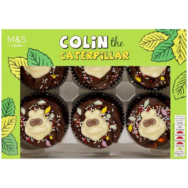 M&S Colin the Caterpillar Cupcakes GOODS M&S   