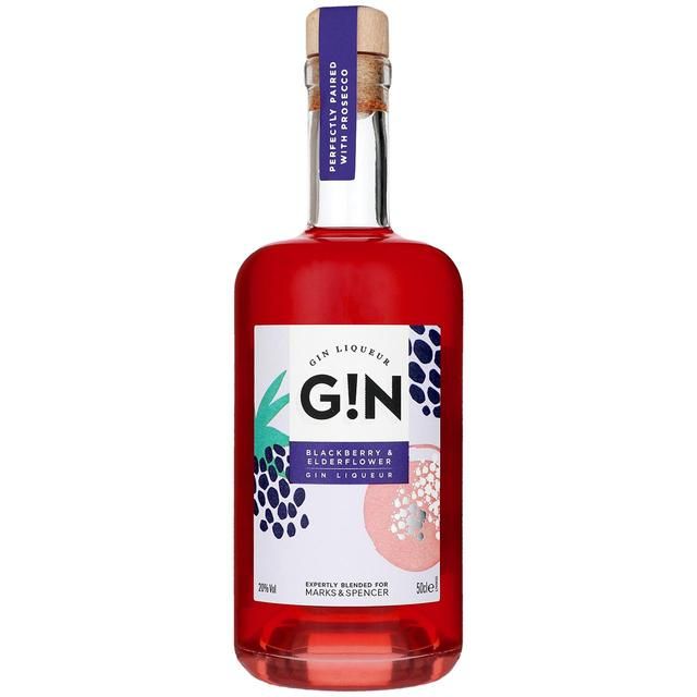 M&S Blackberry & Elderflower Gin Liqueur