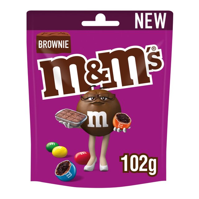 M&M's Brownie Bites Milk Chocolate Bag Sweets M&S Title  