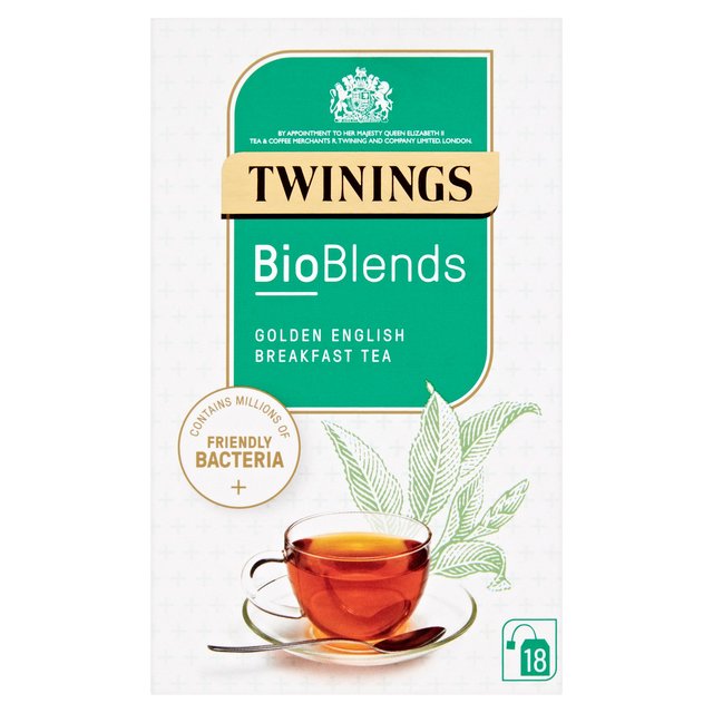 Twinings Bioblends Golden English Breakfast Tea with Friendly Bacteria