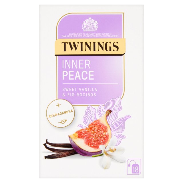 Twinings Inner Peace Sweet Fig and Rooibos Tea with Ashwaganda Tea M&S   