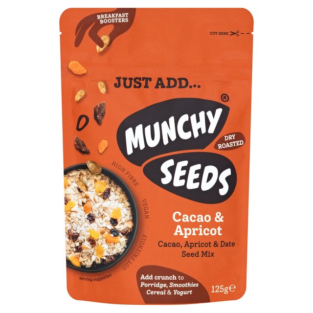 Munchy Seeds Cacao and Apricot Breakfast Booster - McGrocer