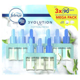 Febreze 3Volution Plug In Triple Refill Cotton Fresh Miscellaneous M&S Default Title  