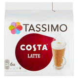 Tassimo Costa Latte Coffee Pods Tea M&S   