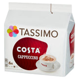 Tassimo Costa Cappuccino Coffee Pods Tea M&S   