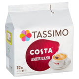 Tassimo Costa Americano Coffee Pods Tea M&S   