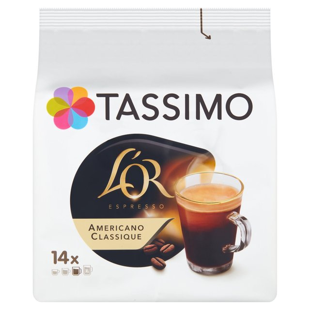 Tassimo L'OR Americano Coffee Pods Tea M&S   