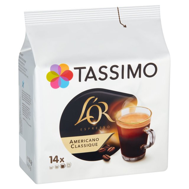 Tassimo L'OR Americano Coffee Pods Tea M&S   