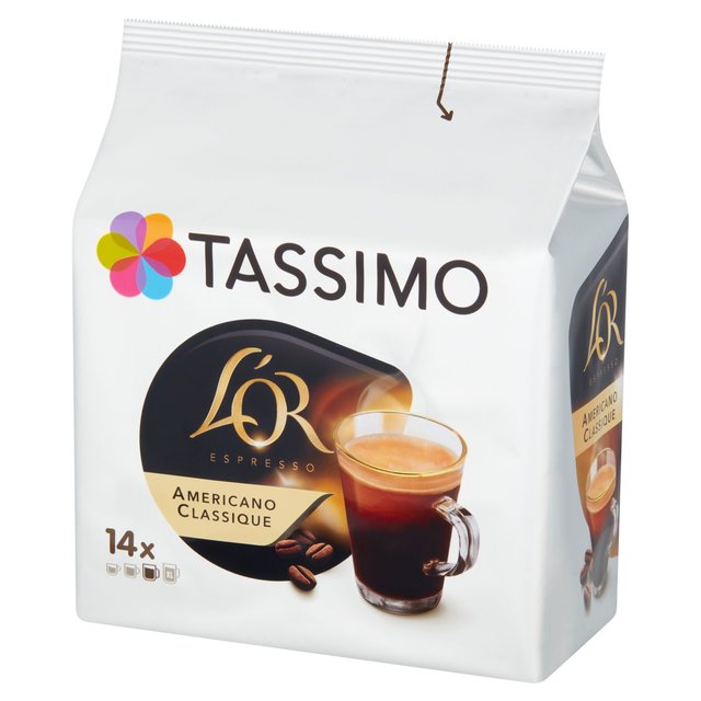 Tassimo L'OR Americano Coffee Pods Tea M&S   