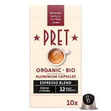 Pret Organic Espresso Blend Coffee Pods Food Cupboard M&S Default Title  