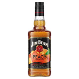 Jim Beam Peach Kentucky Bourbon Whiskey Liqueurs and Spirits M&S Default Title  