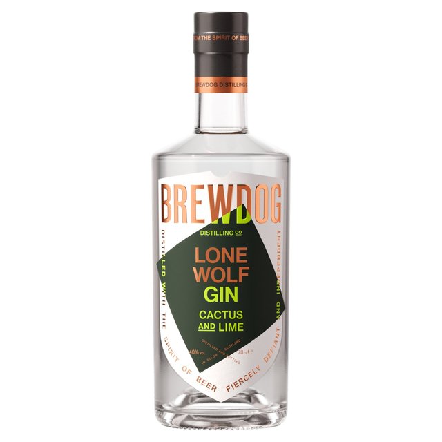 BrewDog LoneWolf Cactus & Lime Gin Liqueurs and Spirits M&S Default Title  