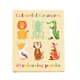 Rex London Colourful Creatures Colouring Pencils (Set of 10) Toys & Kid's Zone M&S   