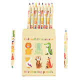 Rex London Colourful Creatures Colouring Pencils (Set of 10) Toys & Kid's Zone M&S   