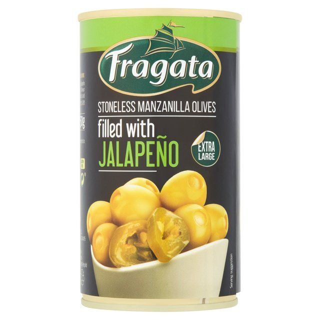 Fragata Olives filled with Jalapeno Canned & Packaged Food M&S Default Title  