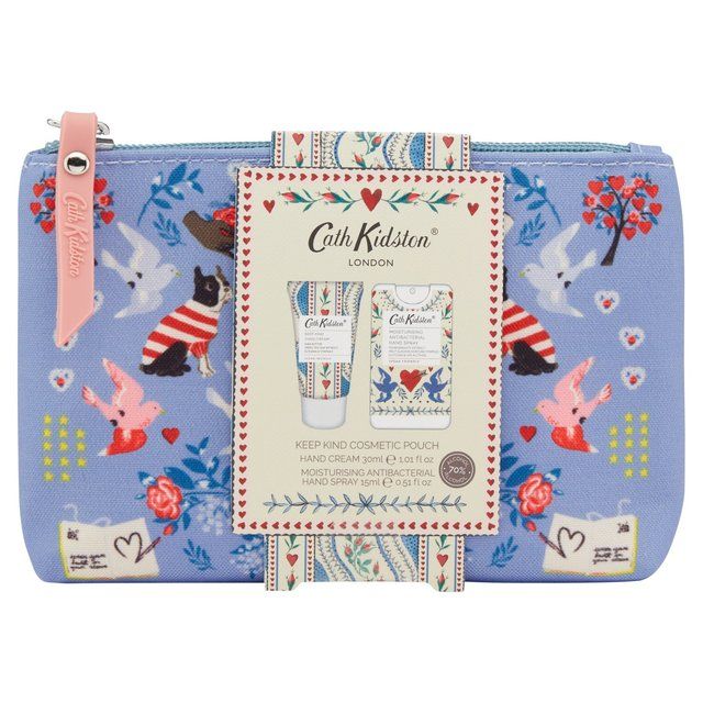 Cath Kidston Keep Kind Cosmetic Pouch Make Up & Beauty Accessories M&S   