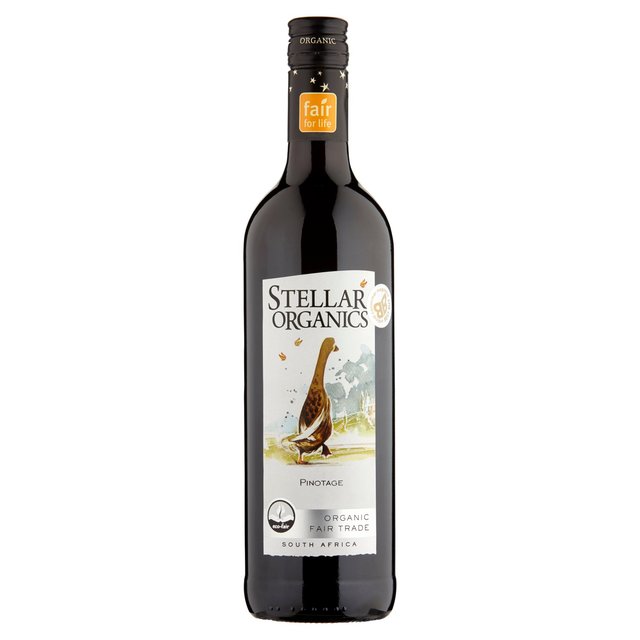 Stellar Organics Pinotage. South Africa Wine & Champagne M&S Default Title  