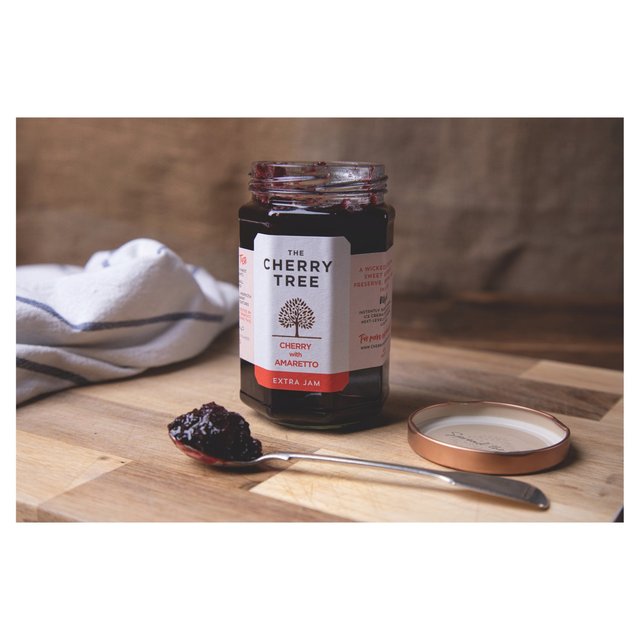 The Cherry Tree Cherry With Amaretto Extra Jam 340g Jams, Honey & Spreads M&S   