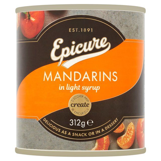 Epicure Mandarin Orange Segments in Light Syrup Food Cupboard M&S Default Title  