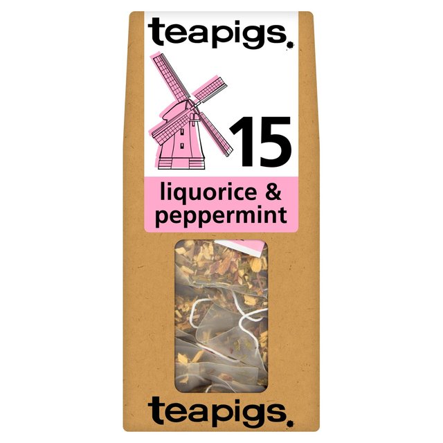 Teapigs Liquorice & Peppermint Tea Bags Tea M&S Default Title  