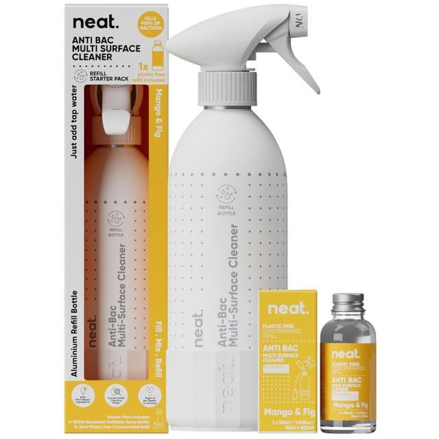 Neat Anti-Bac Multi Surface Refill Starter Pack Mango & Fig