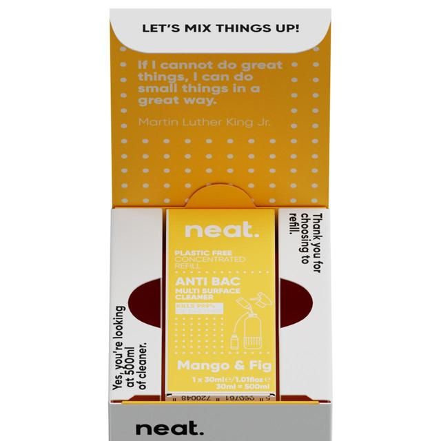 Neat Anti-Bac Multi Surface Refill Starter Pack Mango & Fig Accessories & Cleaning M&S   