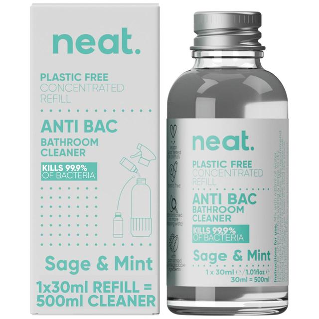 Neat Anti-Bac Bathroom Cleaner Refill Concentrate Sage & Mint